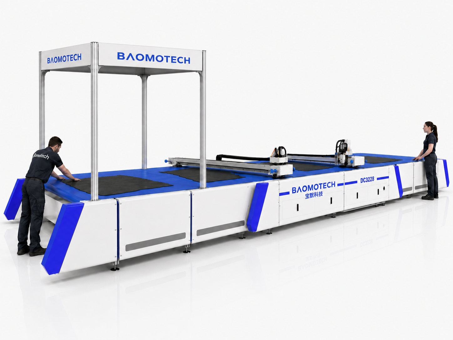 BΛOMOTECH DC-3228 intelligenter Lederschneider